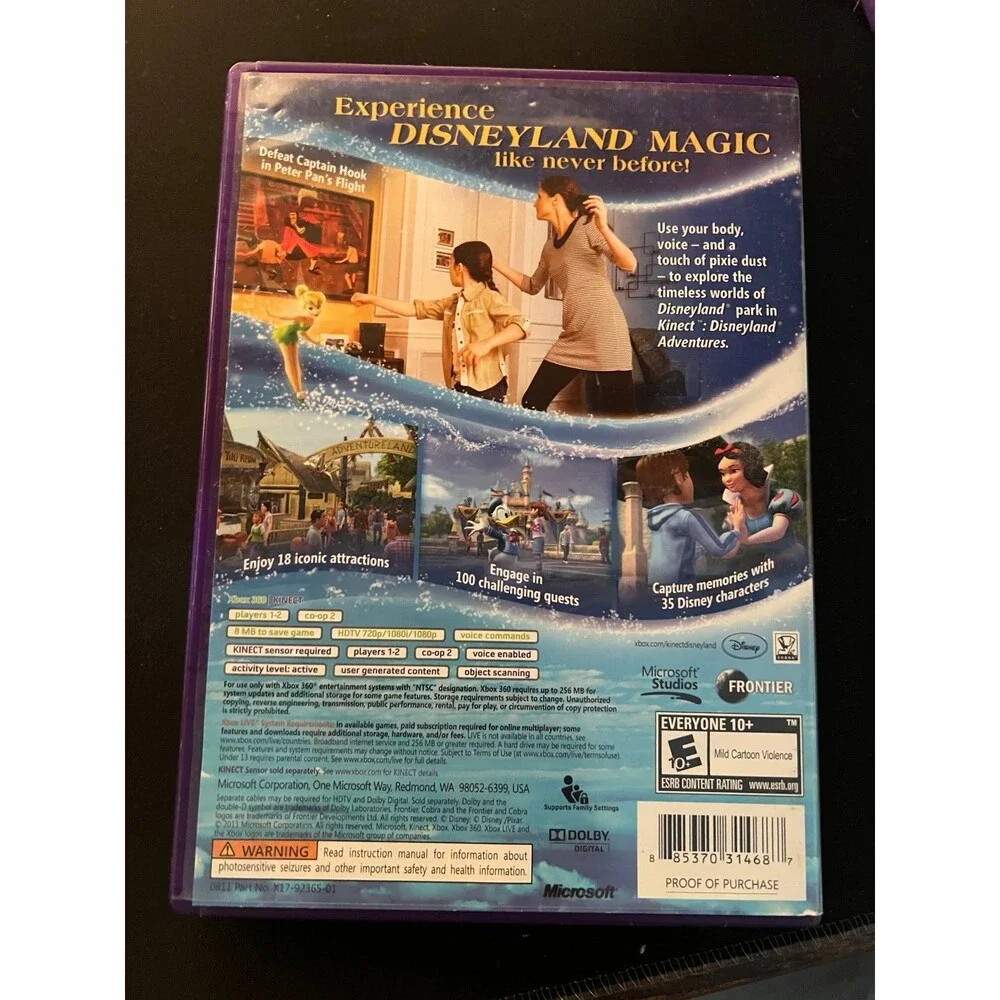 Xbox 360 Disneyland Adventures